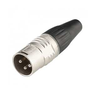 XLR male Stecker