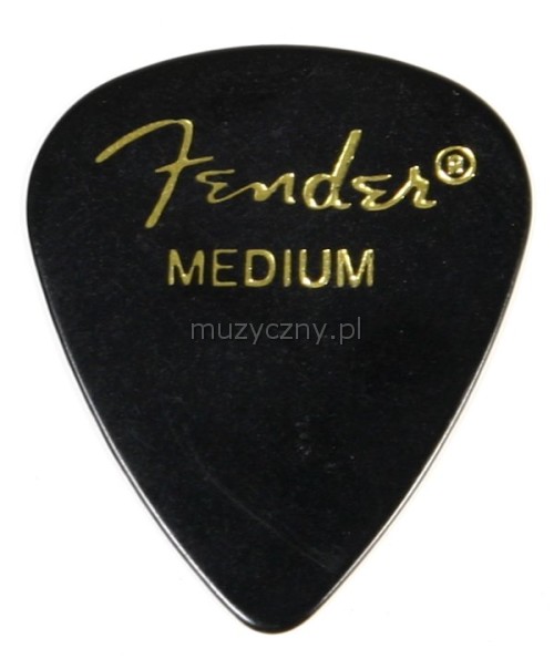 Fender Black Pick medium Plektrum