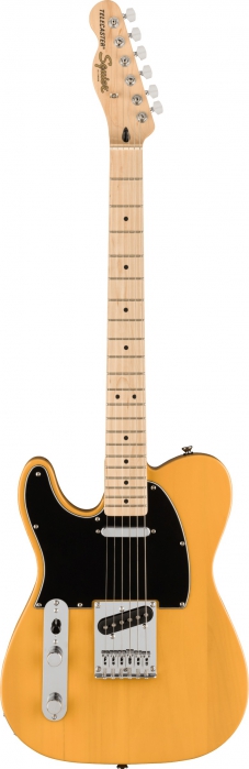 Fender Squier Affinity Series Telecaster MN Butterscotch Blonde E-Gitarre, linkshändig