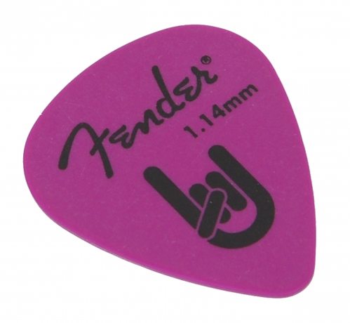 Fender Delrin 1.14 purple Plektrum
