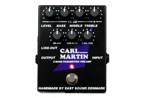 Carl Martin 3 Band Parametric Carl Martin 3 Band Parametric