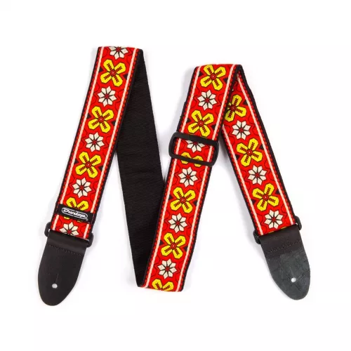 Dunlop Jacquard Strap - Avalon Red Dunlop Jacquard Strap - Avalon Red