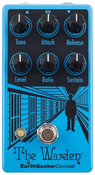EarthQuaker Devices Warden V2 Optical Compressor E-Gitarren-Effekt EarthQuaker Devices Warden V2 Optical Compressor E-Gitarren-Effekt