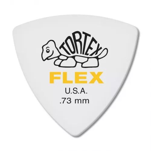 Dunlop Tortex Flex Triangle Picks, Player′s Pack, 0.73 mm Dunlop Tortex Flex Triangle Picks, Player′s Pack, 0.73 mm