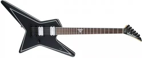 Jackson Usa Signature Gus G. Star, Rosewood Fingerboard, Satin Black With White Pinstripes Jackson Usa Signature Gus G. Star, Rosewood Fingerboard, Satin Black With White Pinstripes
