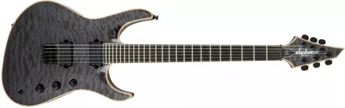 Jackson Usa Signature Chris Broderick Soloist Ht6, Ebony Fingerboard, Transparent Black Jackson Usa Signature Chris Broderick Soloist Ht6, Ebony Fingerboard, Transparent Black