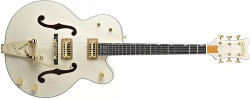 Gretsch G6136-1958 Stephen Stills Signature White Falcon With Bigsby Ebony Fingerboard, Aged White Gretsch G6136-1958 Stephen Stills Signature White Falcon With Bigsby Ebony Fingerboard, Aged White