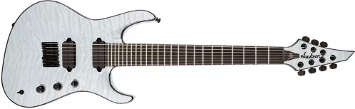 Jackson Usa Signature Chris Broderick Soloist Ht7, Ebony Fingerboard, Transparent White Jackson Usa Signature Chris Broderick Soloist Ht7, Ebony Fingerboard, Transparent White