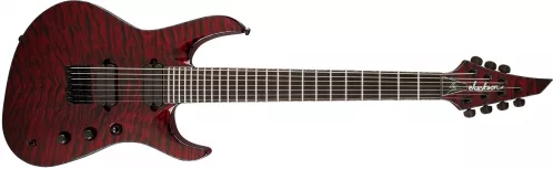 Jackson Usa Signature Chris Broderick Soloist Ht7, Ebony Fingerboard, Transparent Red Jackson Usa Signature Chris Broderick Soloist Ht7, Ebony Fingerboard, Transparent Red