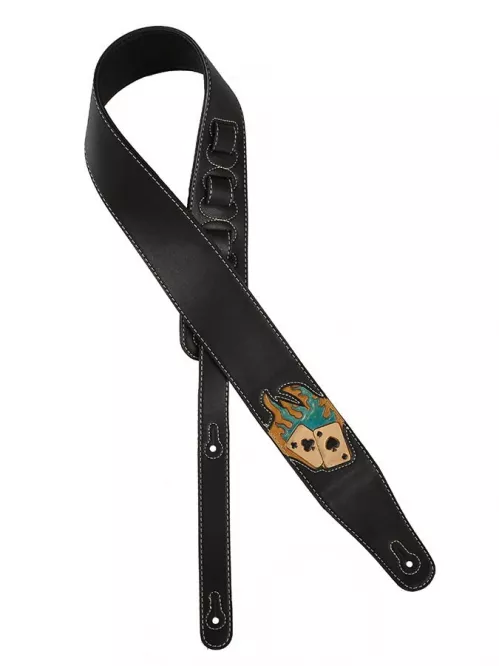 Gaucho GST-231 GA STELLAR, Gitarrengurt, schwarz Gaucho GST-231 GA STELLAR, Gitarrengurt, schwarz