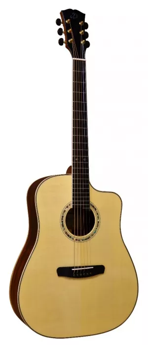 Dowina Cocobolo 3C DCE Westerngitarre (mit Tonabnehmer) mit Koffer  Dowina Cocobolo 3C DCE Westerngitarre (mit Tonabnehmer) mit Koffer