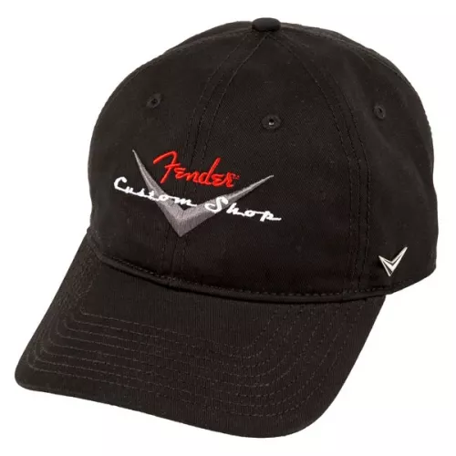 Fender Custom Shop Baseball Hat, Black, One Size Fits Most Fender Custom Shop Baseball Hat, Black, One Size Fits Most