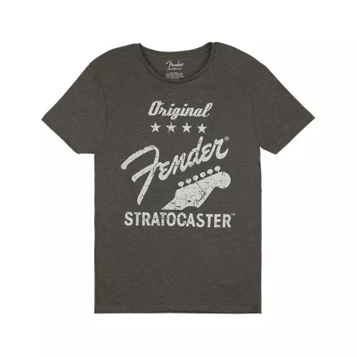 Fender Original Stratocaster Men′s Tee, Gray, Xxl Fender Original Stratocaster Men′s Tee, Gray, Xxl