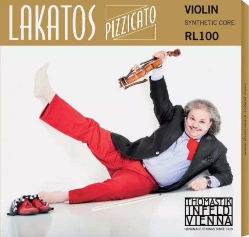 Thomastik (634025) Lakatos Pizzicato RL100 Violinen-Saiten 4/4 Thomastik (634025) Lakatos Pizzicato RL100 Violinen-Saiten 4/4