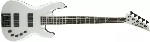 Jackson Usa Signature David Ellefson Concert Bass Cb V, Ebony Fingerboard, Satin Silver Jackson Usa Signature David Ellefson Concert Bass Cb V, Ebony Fingerboard, Satin Silver