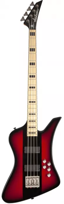 Jackson X Series Signature David Ellefson Kelly Bird Iv Bass, Maple Fingerboard, Red Stripe Jackson X Series Signature David Ellefson Kelly Bird Iv Bass, Maple Fingerboard, Red Stripe