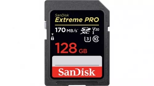 Sandisk Extreme Pro Sdxc 128gb 170/90 Uhs-I/U3 Sandisk Extreme Pro Sdxc 128gb 170/90 Uhs-I/U3
