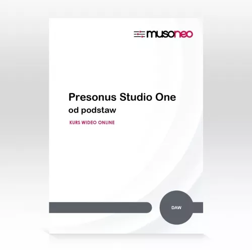 Musoneo Presonus Studio One od podstaw Musoneo Presonus Studio One od podstaw