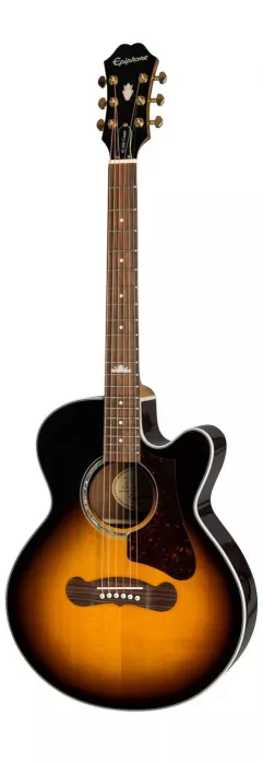 Epiphone J200 EC Studio Parlor Solid Top Fishman Vintage Sunburst Epiphone J200 EC Studio Parlor Solid Top Fishman Vintage Sunburst