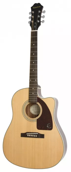 Epiphone J15 EC Deluxe Natural Westerngitarre (mit Tonabnehmer) mit Koffer Epiphone J15 EC Deluxe Natural Westerngitarre (mit Tonabnehmer) mit Koffer