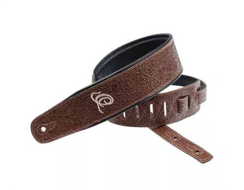 Ortega OSBY-6 Byzantine Brown Gitarrengurt aus Leder Ortega OSBY-6 Byzantine Brown Gitarrengurt aus Leder