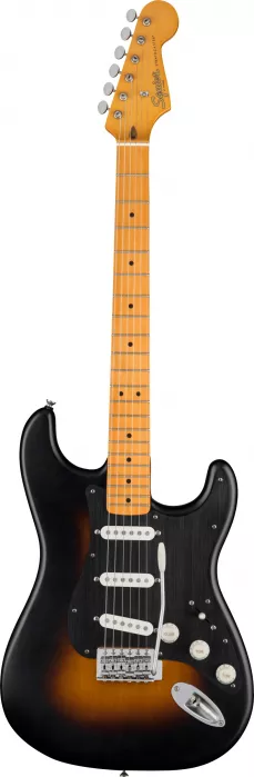 Fender Squier 40th Anniversary Stratocaster Vintage Edition MN Satin Wide 2-Color Sunburst E-Gitarre Fender Squier 40th Anniversary Stratocaster Vintage Edition MN Satin Wide 2-Color Sunburst E-Gitarre