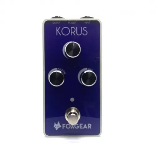 Foxgear Korus Vintage Analog Chorus Gitarreneffekt Foxgear Korus Vintage Analog Chorus Gitarreneffekt