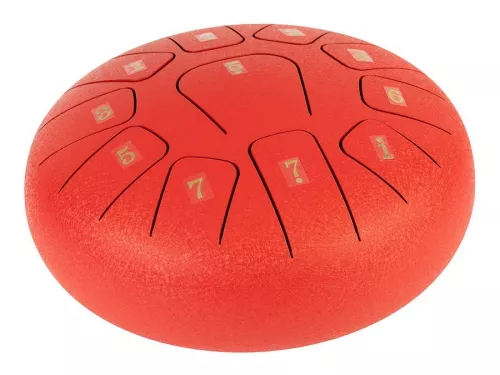 Hayman HTD1011 RD Steel Tongue Drum 10′′ Hayman HTD1011 RD Steel Tongue Drum 10′′