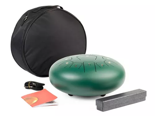 Hayman HTD1213GN Steel Tongue Drum 12′′ Schlaginstrument Hayman HTD1213GN Steel Tongue Drum 12′′ Schlaginstrument