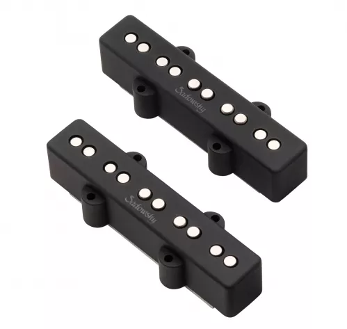 Sadowsky J/J-Style Bass Pickup Set (Alnico V / Alnico III), Noise-Cancelling, Split Coil, 5-String - Bridge & Neck Sadowsky J/J-Style Bass Pickup Set (Alnico V / Alnico III), Noise-Cancelling, Split Coil, 5-String - Bridge & Neck