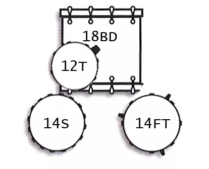 Tamburo UNIKA418VT Tamburo UNIKA418VT