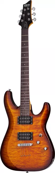 Schecter C-6 Plus Vintage Sunburst electric guitar Schecter C-6 Plus Vintage Sunburst electric guitar