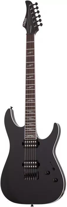 Schecter Reaper 6 Custom Gloss Black electric guitar Schecter Reaper 6 Custom Gloss Black electric guitar
