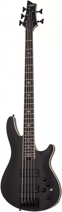 Schecter SLS Elite 5 Evil Twin Satin Black bass guitar Schecter SLS Elite 5 Evil Twin Satin Black bass guitar