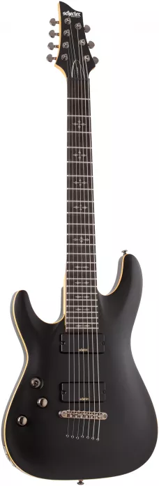 Schecter 3667W Demon 7 Satin Black gitara elektryczna leworêczna Schecter 3667W Demon 7 Satin Black gitara elektryczna leworêczna