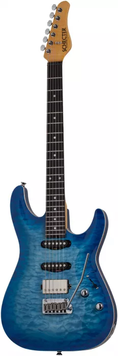 Schecter California Classic Trans Sky Burst electric guitar Schecter California Classic Trans Sky Burst electric guitar