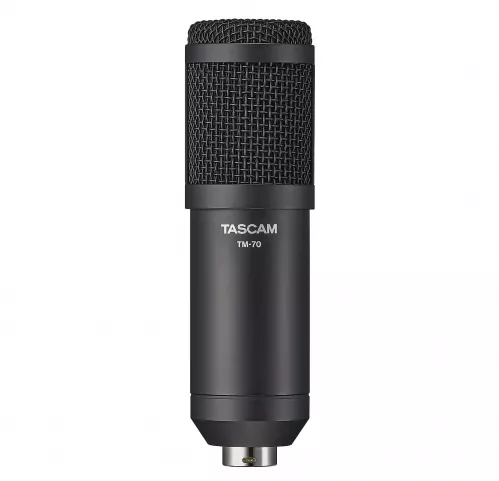 Tascam TM-70 - mikrofon dynamiczny do Podcastów i zbierania wiadomo¶ci Tascam TM-70 - mikrofon dynamiczny do Podcastów i zbierania wiadomo¶ci