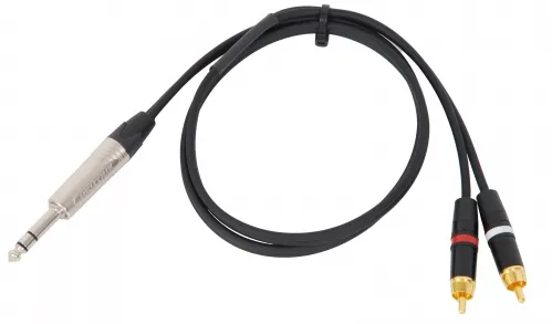 Sommer Onyx 2025 TRS - 2 x RCA 1m Sommer Onyx 2025 TRS - 2 x RCA 1m