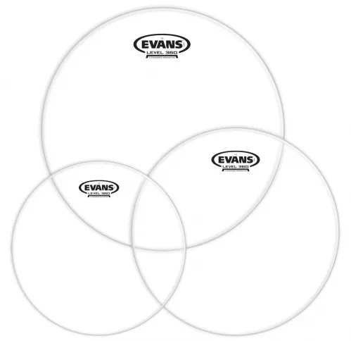 Evans ETP-G2CLR-F Schlagzeugfellsatz Evans ETP-G2CLR-F Schlagzeugfellsatz