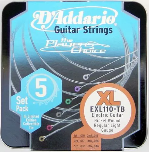 D #8242;Addario EXL-110TB Saiten für E-Gitarre D #8242;Addario EXL-110TB Saiten für E-Gitarre