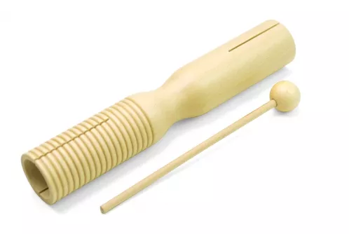 Rohema Percussion 61552 Guiro-Tone Block, Beech, Schlaginstrument Rohema Percussion 61552 Guiro-Tone Block, Beech, Schlaginstrument