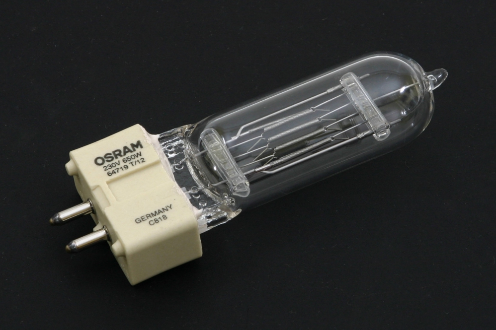 Osram T12 230V/650W GX9.5 750h halogen Glühbirne