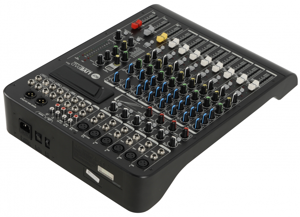 RCF L-PAD 12CX 12-Channel Mixing Console with Effects LPAD-12CX