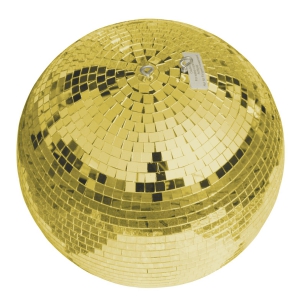 Eurolite Disco-Spiegelkugel, Gold, 30 cm