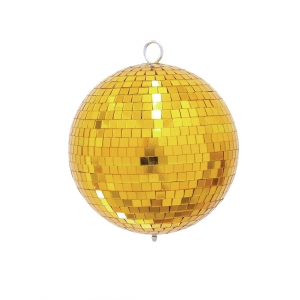 Eurolite Disco-Spiegelkugel, Gold, 20 cm