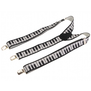 Zebra Music suspenders with piano theme