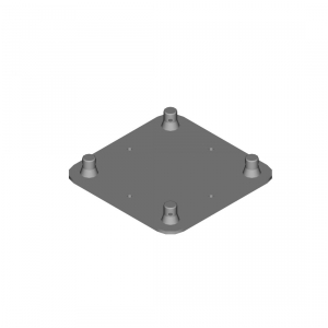 DuraTruss RUSS DT 24 WP Wandplatte, 4-Punkt