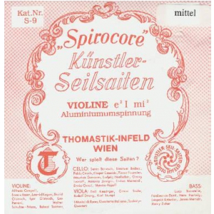 Thomastik Spirocore E S9 Saite fr Violinen