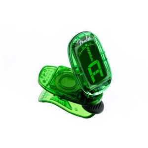  Fender FT-1620 Clip-on Tuner Green California Series