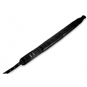 Akmuz PES-27 ledern Gitarrengurt, Schwarz